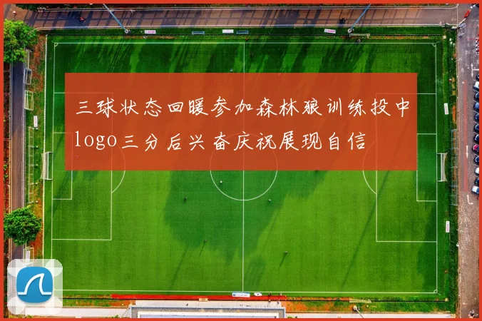 三球状态回暖参加森林狼训练投中logo三分后兴奋庆祝展现自信